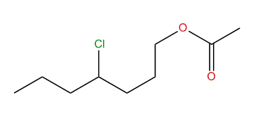 4-Chloroheptyl acetate